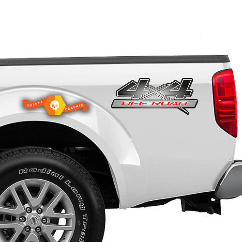 4x4 Offroad LKW Bett Aufkleber Vinyl Sticker 2
