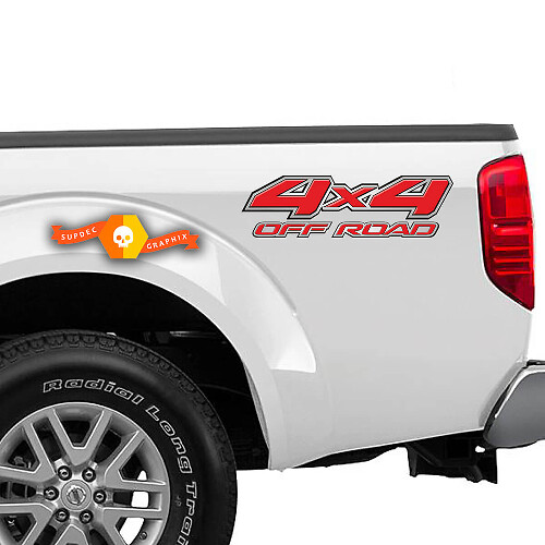 4x4 Offroad LKW Bett Aufkleber Vinyl Sticker 5
