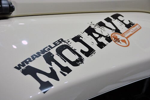 2 Mojave Jeep Wrangler Rubicon TJ YK JK Vinyl Aufkleber
