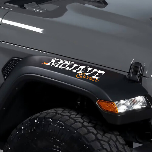 Mojave Style Kotflügel Vinyl-Aufkleber für Jeep Wrangler Rubicon_1