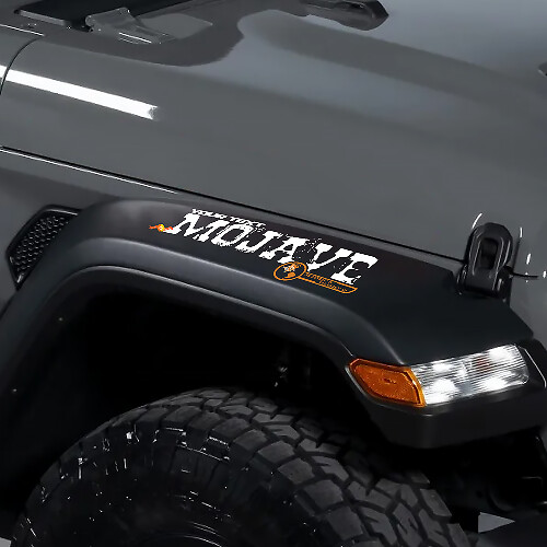 Mojave Style Kotflügel Vinylaufkleber für Jeep Wrangler Rubicon