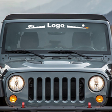 Mountain Style Logo Windschutzscheiben Vinyl Aufkleber für Jeep Wrangler Rubicon_2