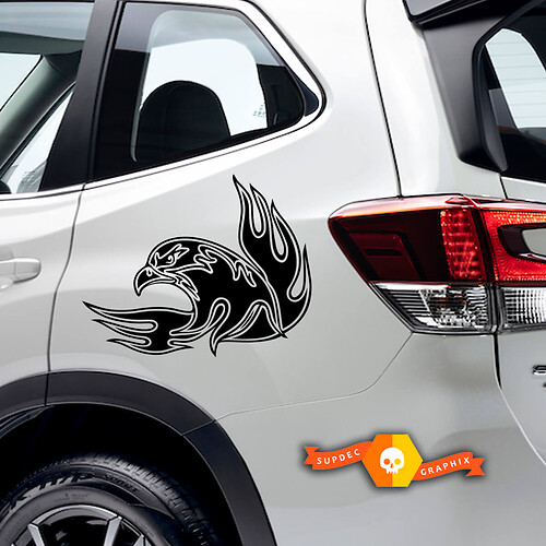 Vinyl-Abziehbilder Grafik-Aufkleber Side сar Toyota, die Eagle neue 2022 steigen
