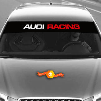 Vinyl-Aufkleber Grafikaufkleber Windschutzscheibe Audi Sunstrip Racing 2022
