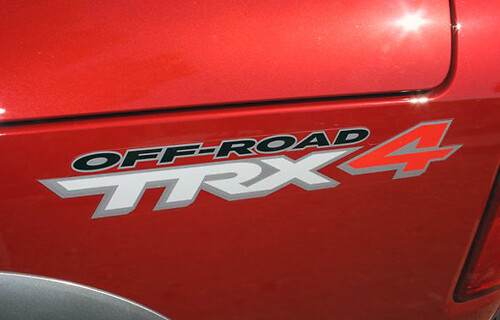 TRX4 Offroad 4x4 Seitlicher Vinyl-Aufklebersatz für Dodge Dakota