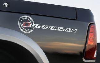 2 Dodge 2013–2020 Ram 1500 Outdoorman Vinyl-Aufkleber