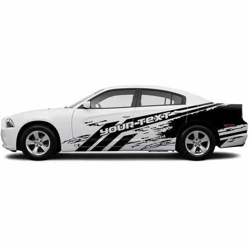 Individuell gestalteter Vinyl-Dekoraufkleber im Zerstörten Stil für Dodge Charger