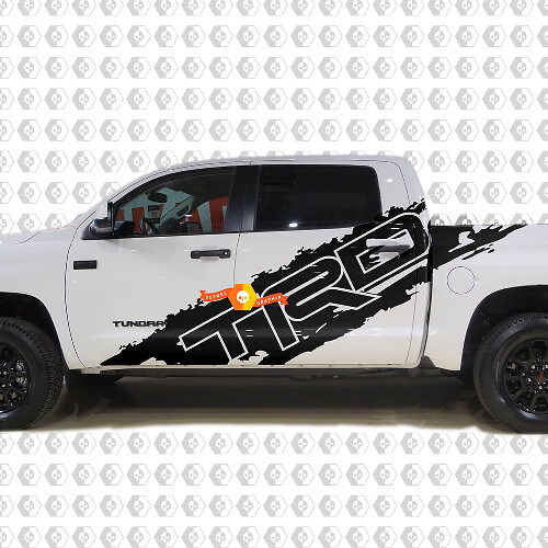 TRD Style Splash Seitlicher Vinyl-Aufkleber-Kit für Toyota Tundra