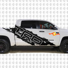 Toyota Tundra Custom Side Sticker Decal Truck Wrap Splash – TRD SIDE
 2