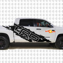 TRD Style Splash Seitlicher Vinyl-Aufkleber-Kit für Toyota Tundra_2