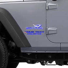 Benutzerdefiniertes Underground-Style Seiten-Vinyl-Aufkleber-Kit für Jeep Wrangler Unlimited_2