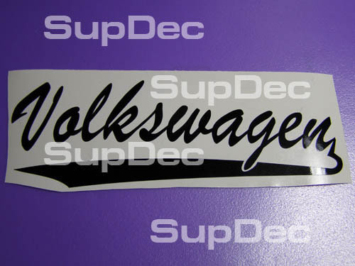 Volkswagen-Schriftzug Vinyl-Aufkleber Sticker