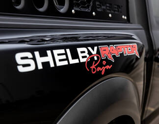 Paar Ford F-150 Raptor Shelby Baja Edition Seitenbett Heckfender Grafik Aufkleber Aufkleber
