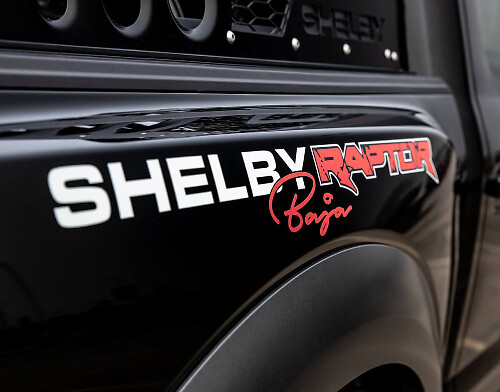 Paar Ford F-150 Raptor Shelby Baja Edition Seitenbett Heckkotflügel Grafik Aufkleber
