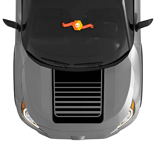 Motorhauben-Aufkleber Grafik-Set passt für Toyota RAV4 2019 - 2022 Vinyl-Aufkleber
