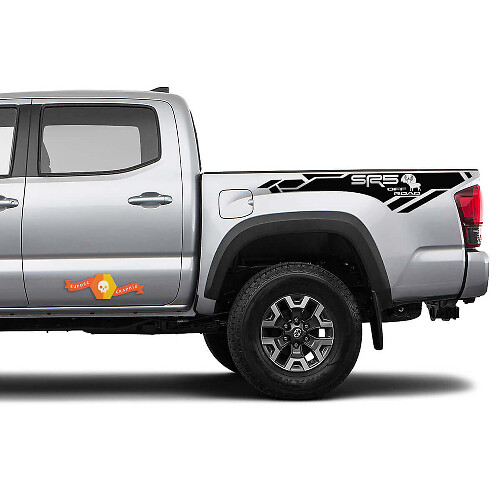 SR5 Offroad Elch Seitenaufkleber-Vinylsatz für Toyota Tacoma 2016-22