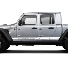 Paar Rocker Panel Türen Jeep Gladiator 2019 2020 2021 für beide Seiten Vinylgrafik Aufkleber
 2