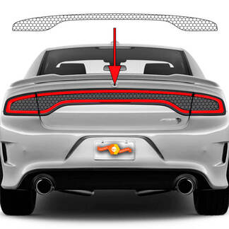 Dodge Charger SRT Hellcat Widebody Rücklicht Honeycomb New Vinyl Decal Sticker Graphics
