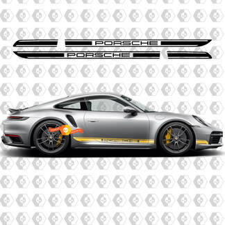 Porsche 911 Turbo Side Stripes Kit Aufkleber Aufkleber
