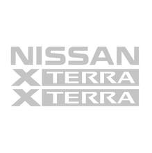 Xterra Logo Dachträger Vinyl-Aufkleber-Set für Nissan Xterra_2