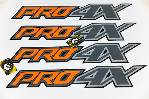 PRO-4X Vinylaufkleber für Nissan Titan