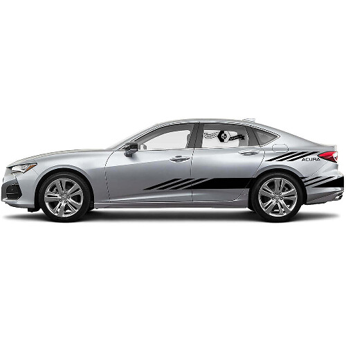 Dekorative Streifen Seitenaufkleber Vinyl für Acura TLX 2021