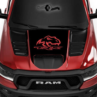 Dodge Ram Rebel 2022+ 2023+ 1500 TRX T-Rex Hood TRX Truck Vinyl Aufkleber Grafik
