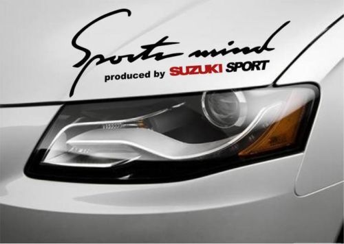 Sports Mind Hergestellt von Suzuki Sport Vinyl-Aufkleberset für Suzuki SX4 XL7 Vitara