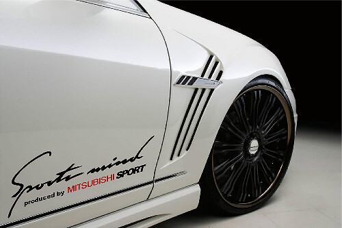 Sports Mind Hergestellt von Mitsubishi Seiten-Vinyl-Aufkleber für Mitsubishi Lancer