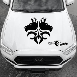 Any Cars Animals Hood 2022+ 2023+ New Truck Cars Logo Vinyl Decal Graphic
