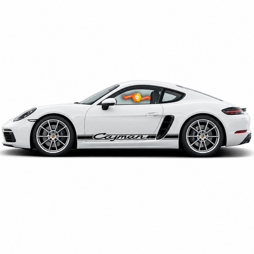 Carrera Classic Seitenstreifen Vinyl-Aufkleber Set für Porsche 911