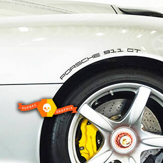 2 Porsche 911 Carrera GT Seitenaufkleber Radläufe Kit Aufkleber Aufkleber
