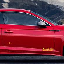 2 Audi Racing Aufkleber Aufkleber A4 A5 A6 A7 A8 S4 S5 S8 Q5 Q7 Rs Tt 2