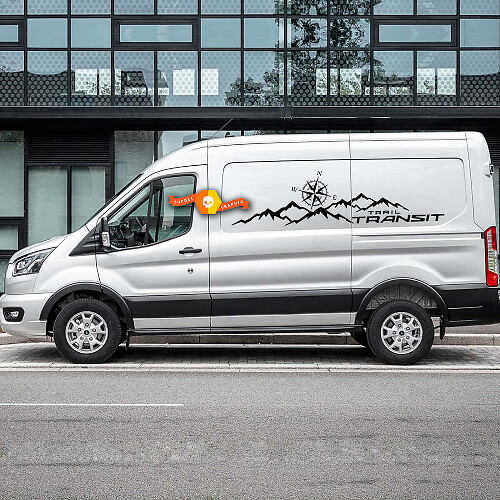 Mountain Style Vinyl Aufkleber Dekore für Musclecar Transit