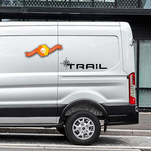 Compass Trail Logo Vinylaufkleber Decals für Musclecar Transit-Trail