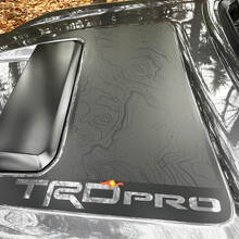 Toyota Tacoma TRD Sport PRO Hood Scoop Racing 2 Farben Aufkleber Aufkleber Grafiken 2016–2024
 2