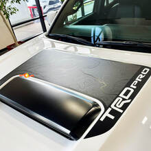 Toyota Tacoma TRD Sport PRO Hood Scoop Racing 2 Farben Aufkleber Aufkleber Grafiken 2016–2024
 3