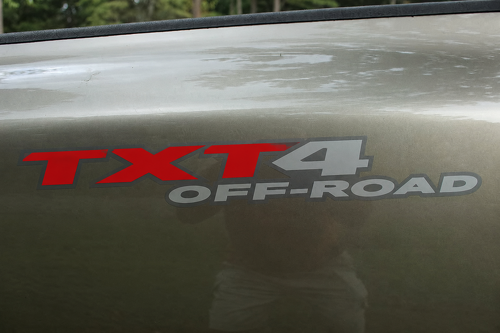 TXT4 Off Road Schriftzug Paar Seitenwand Vinyl-Aufkleber Sticker für Dodge Dakota TRX4