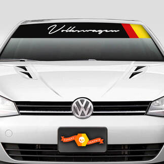 Windschutzscheiben-Sonnenschutz-Sonnenschutzaufkleber für jedes Jahr, exklusiver Design-Aufkleber für Volkswagen VW Golf Graphics
