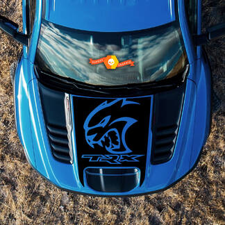 Neue Dodge Ram TRX Hellcat Motorhaube Ram Head Logo Truck Vinyl Aufkleber Grafik
