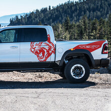 Wildcat- und benutzerdefiniertes Texttür-Seitenteilverklebeetikett für Dodge Ram 1500_2