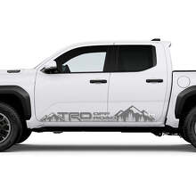 TRD Offroad Berg-Seiten-Schweller Vinyl-Aufkleber für Toyota Tacoma_2