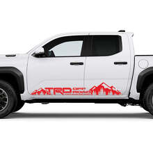 TRD Offroad Berg-Seiten-Schweller Vinyl-Aufkleber für Toyota Tacoma_3
