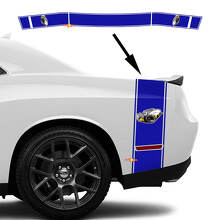 Rumble Bee Umriss-Streifen Seitenkastenvinyl-Aufkleber für Dodge Challenger 2022+_3