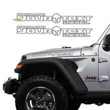 Gladiator Helm Motorhauben Vinyl-Aufkleber für Jeep Gladiator_2