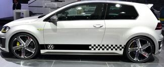 Aufkleber Aufkleber Streifen Volkswagen Golf Mk4 Mk5 Mk6 Mk7 Gti R32 Tieferlegung
