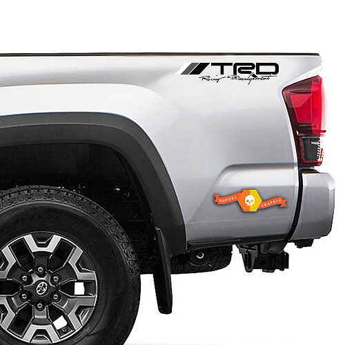 Retro-Style TRD Racing Development Seitenvinylaufkleber für Toyota Trucks