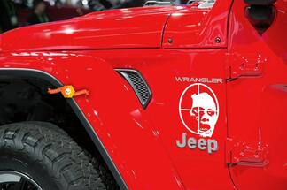 Jeep Rubicon Zombie Kill Wrangler Hood Aufkleber Aufkleber