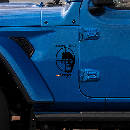Zombie Kill Hood Vinyl Aufkleber für Jeep Wrangler Rubicon