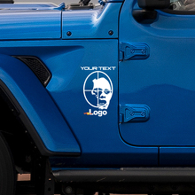 Zombie Kill Hood Vinyl Aufkleber für Jeep Wrangler Rubicon_2